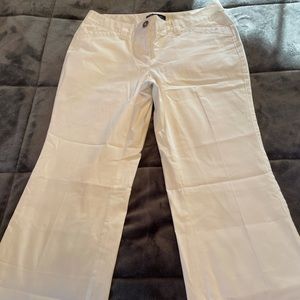 Size 6 regular white house black market pants. NWT.